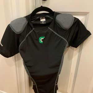 Padded football shirt